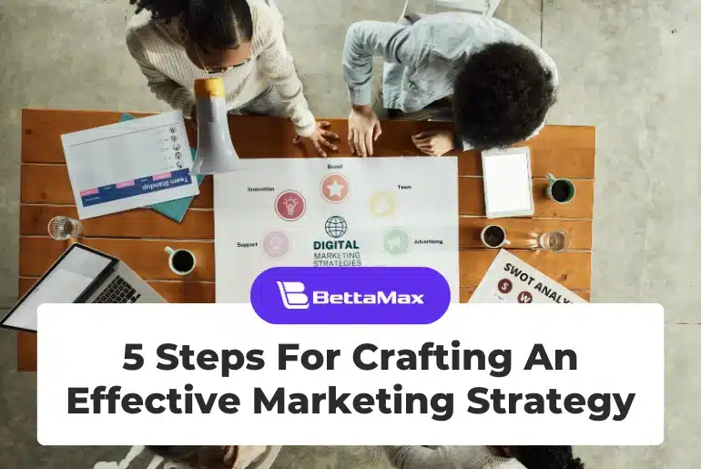 5 Steps For Crafting An Effective Marketing Strategy