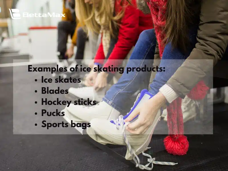 Ice skating equipment is one of the popular dropshipping product in winter