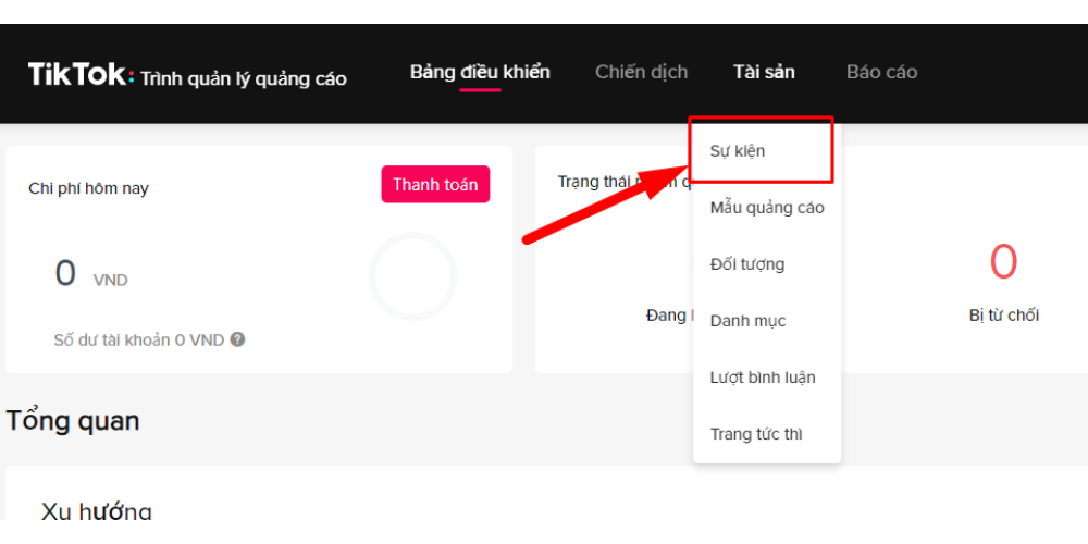 Quản lý sự kiện