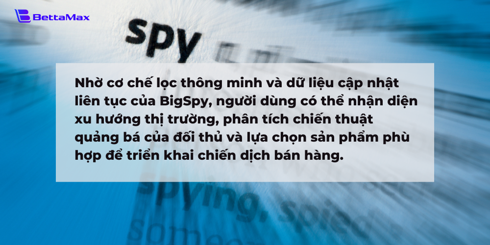 BigSpy hỗ trợ người dùng theo dõi quảng cáo trên đa nền tảng