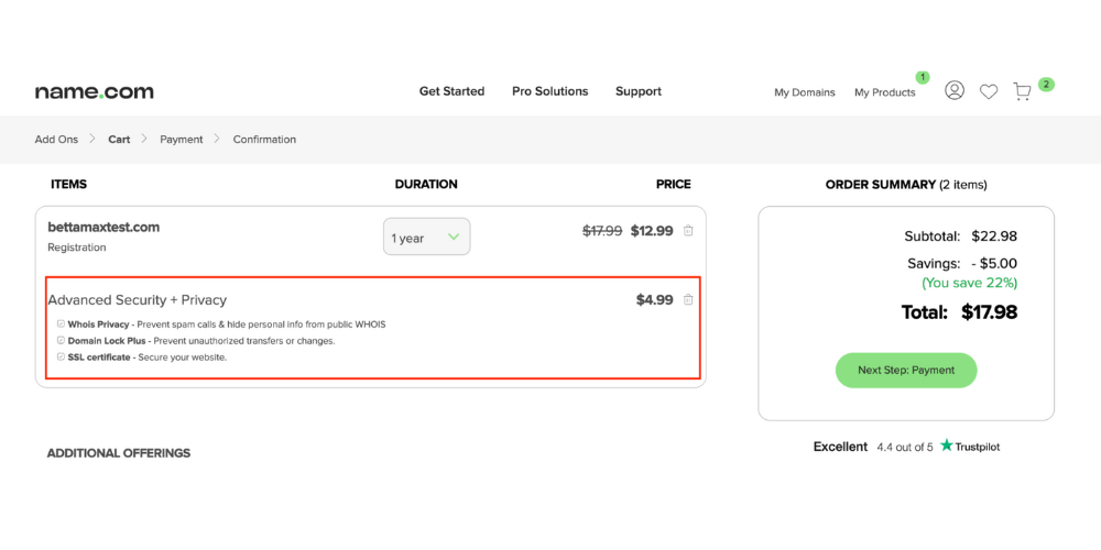 Choose a payment method that works for you