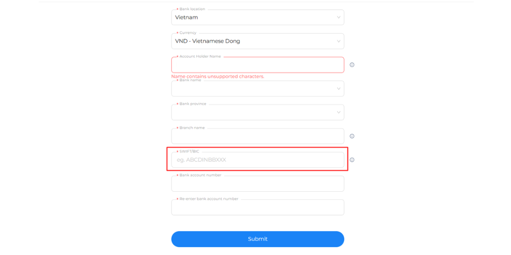 Link PingPong to your bank account