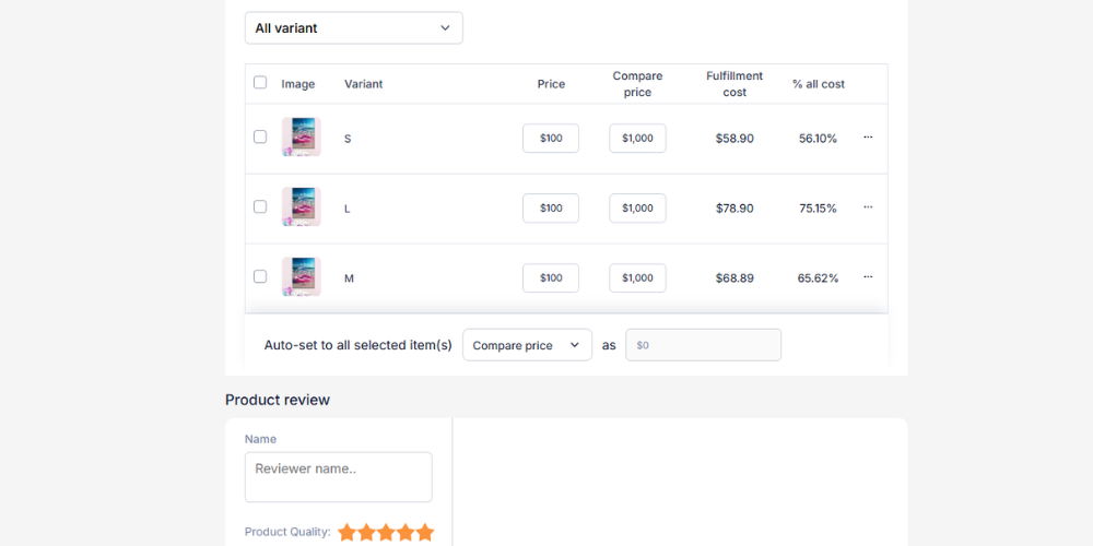 Costs sellers need to monitor