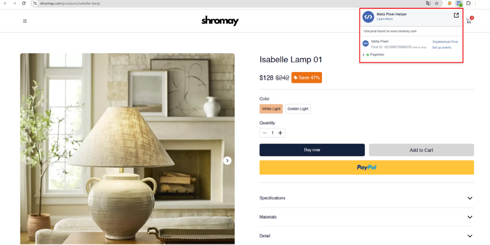 The user clicks the icon on the toolbar to check