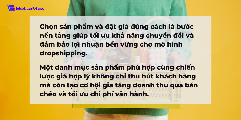 Seller cần nghiên cứu kỹ lưỡng khi chọn sản phẩm và đặt giá