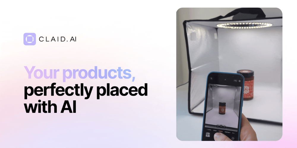 Claid.ai is especially well-suited for enhancing product photos