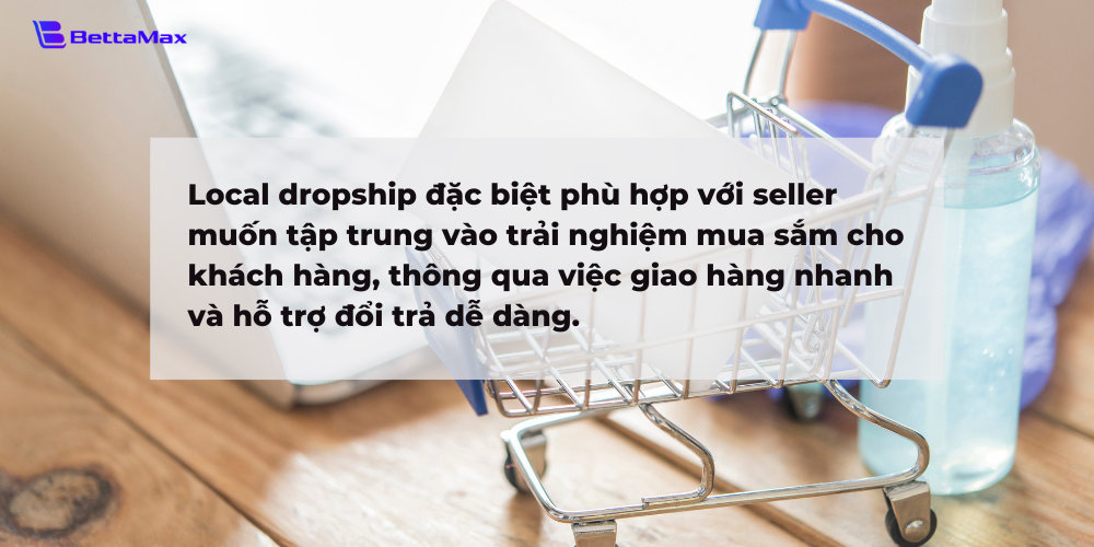 Local dropship giúp seller dễ dàng kiểm soát thời gian giao hàng