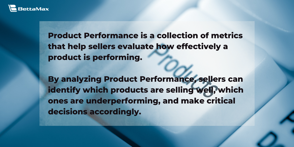 Reading performance metrics requires placing sales data in specific contexts