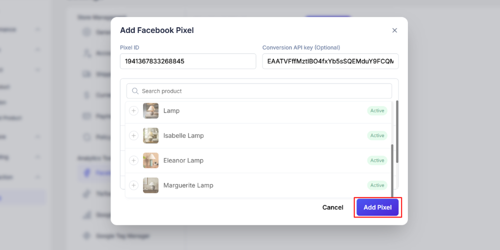 Set up the Facebook Conversion API
