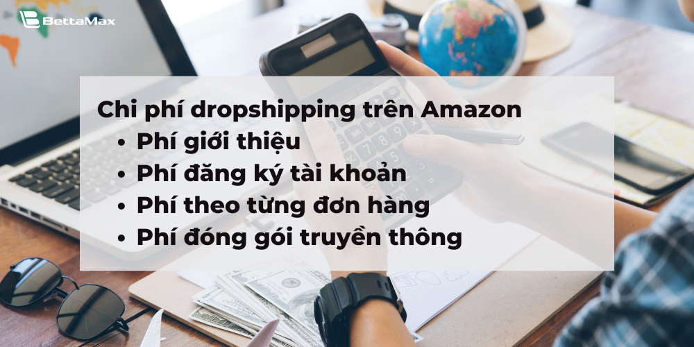 Seller cần trả 4 loại phí khi kinh doanh trên nền tảng Amazon