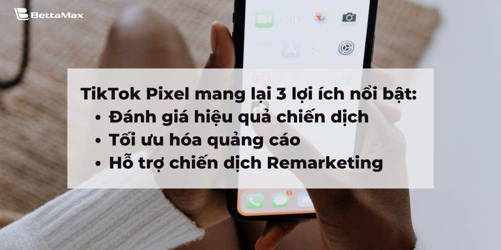 TikTok Pixel đóng vai trò vô cùng quan trọng trong việc tối ưu hóa chiến dịch quảng cáo