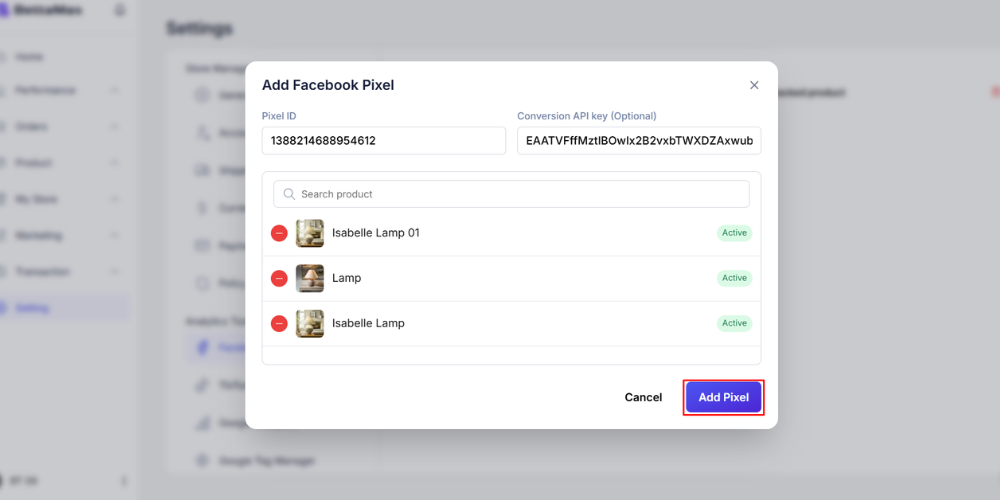 Cài đặt Conversion API Facebook