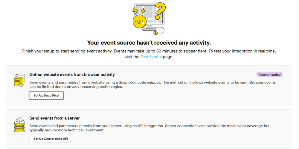 Set up how website events will be sent to Ads Manager