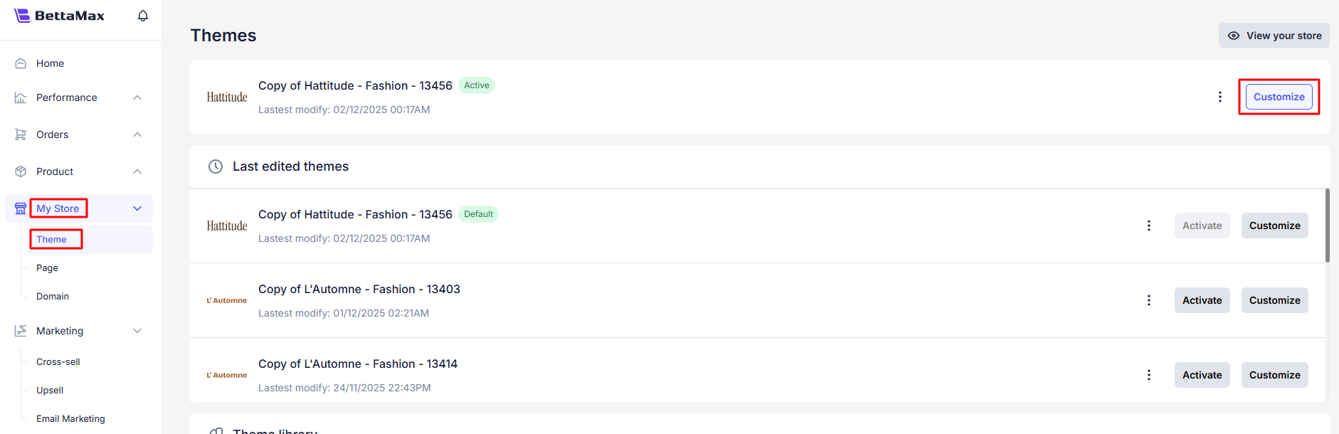 Bước 1_ Truy cập trình Chỉnh sửa giao diện