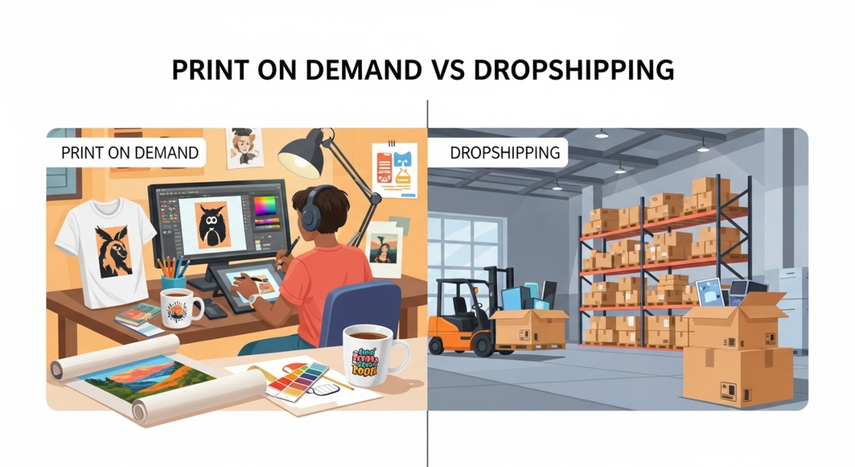 Key-Differences-Between-Dropshipping-and-Print-on-Demand