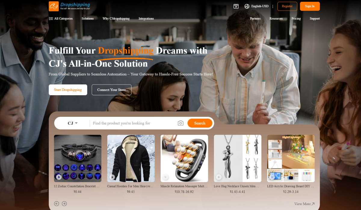 cjdropshipping-homepage