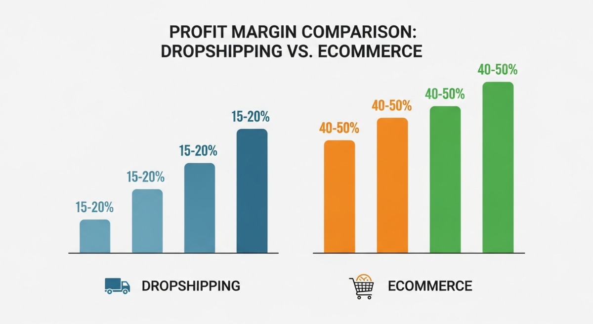 comparing-dropshipping-vs-ecommerce-profit-margins