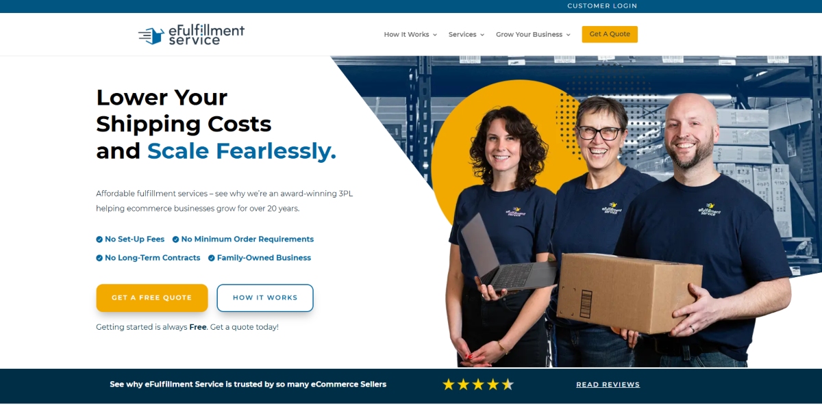 eFulfillment-service-homepage