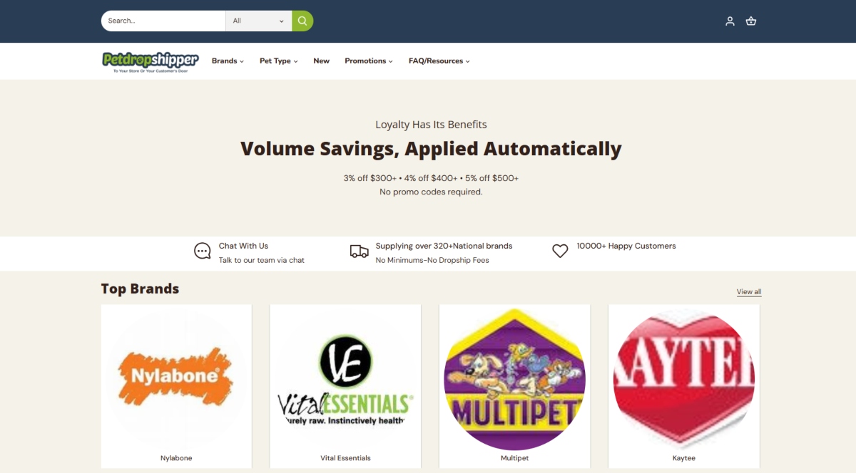 PetDropshipper-homepage