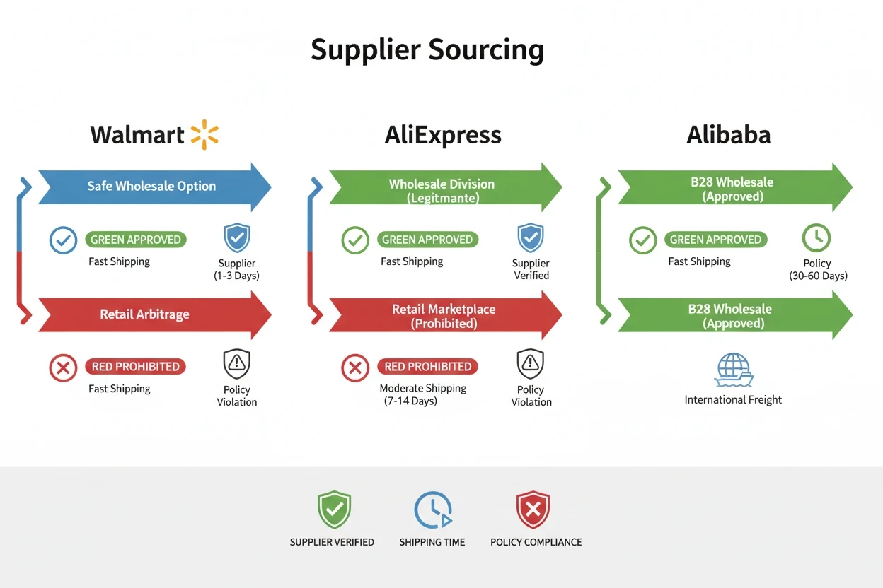 Supplier-source-comparison