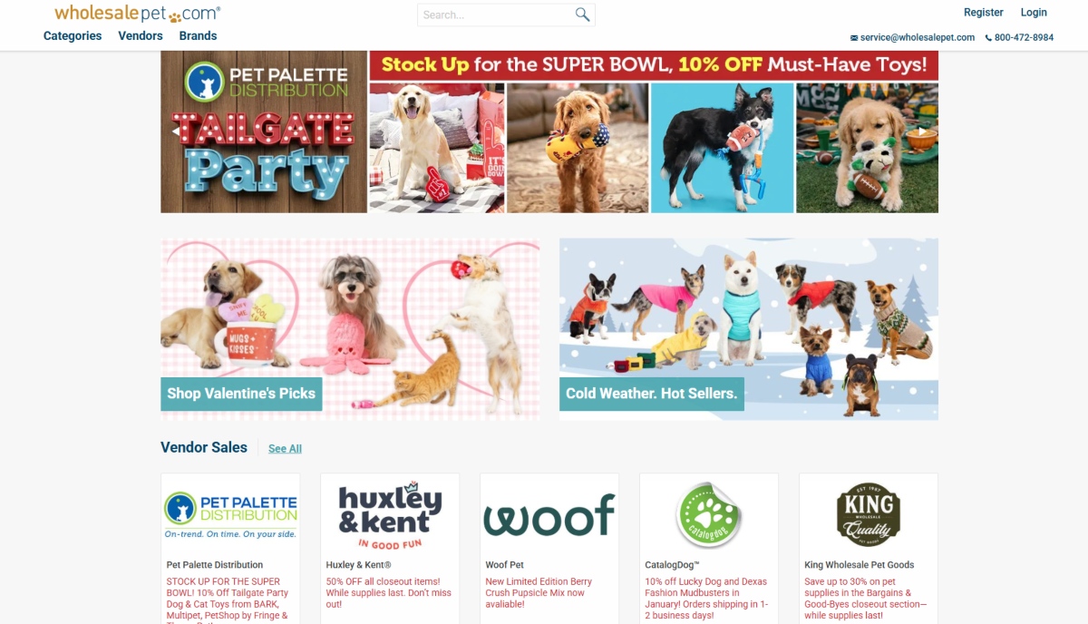 Wholesale-Pet-homepgae