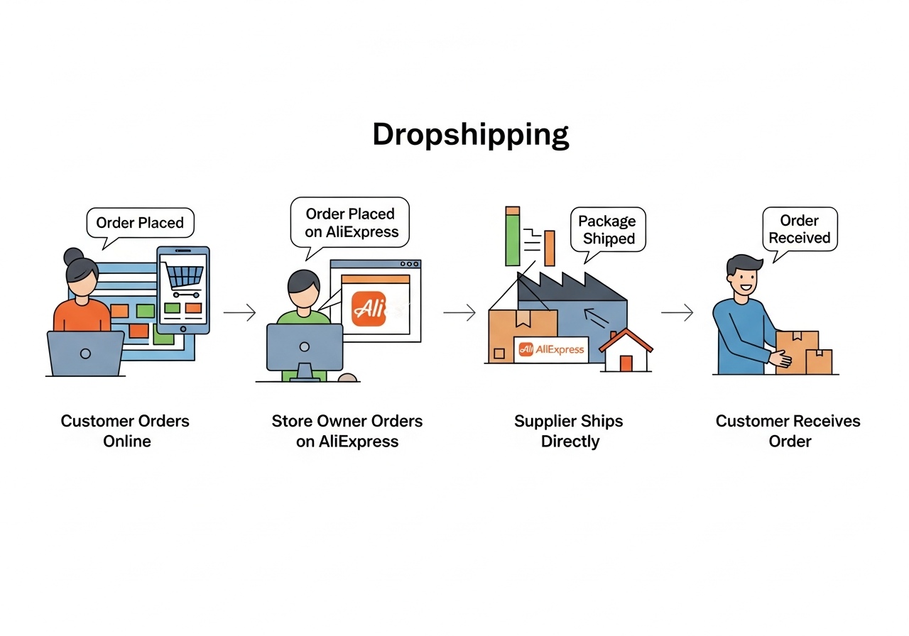 aliexpress-dropshipping-ecommerce-process