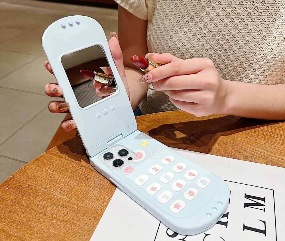 Mirror-Flip-Phone-Case