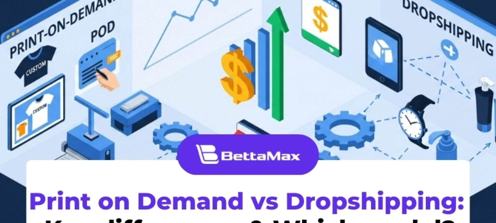 Print on Demand vs Dropshipping