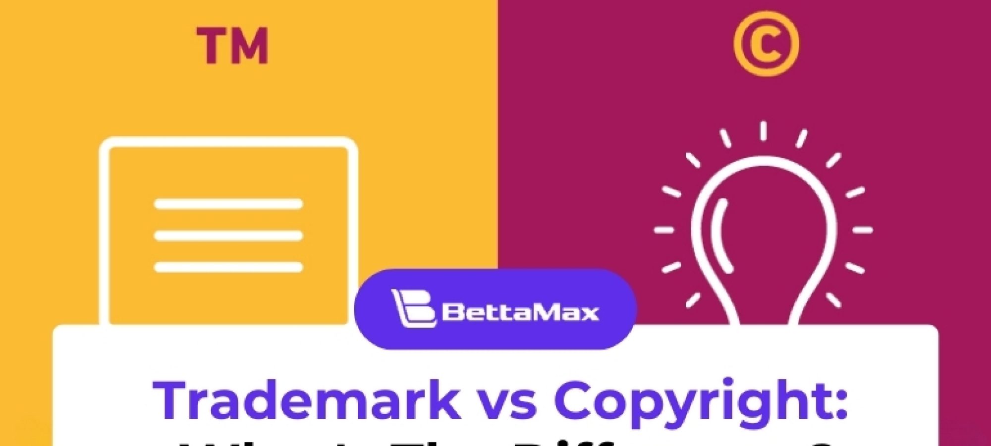 Trademark vs Copyright