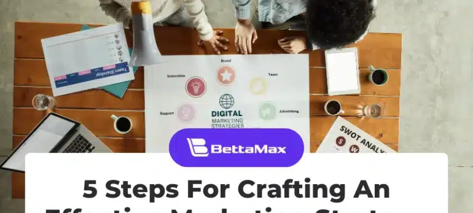 5 Steps For Crafting An Effective Marketing Strategy